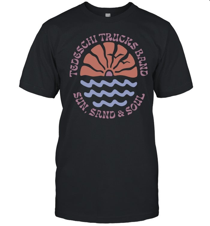 To Peka Tedeschi Trucks Band Sun, Sand And Soul Hot 2025 T Shirt