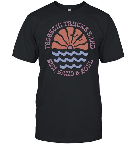 To Peka Tedeschi Trucks Band Sun, Sand And Soul Hot 2025 T Shirt