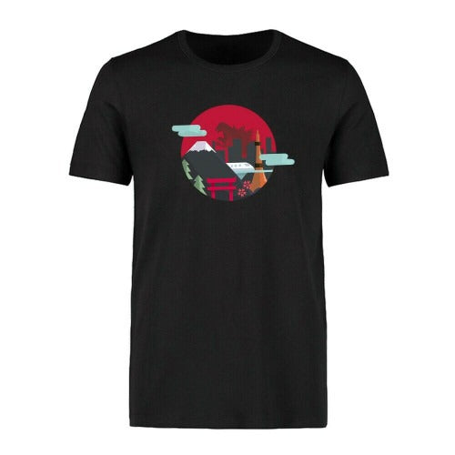 Tokyo Tower Funny Man's T-Shirt Tee