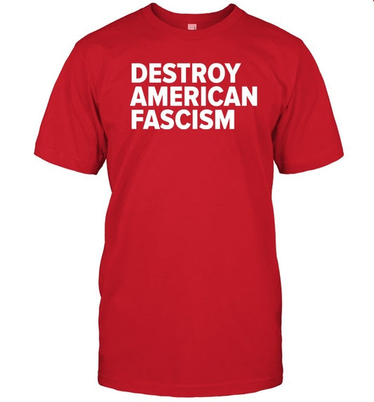 Tom Morello Destroy American Fascism T Shirt