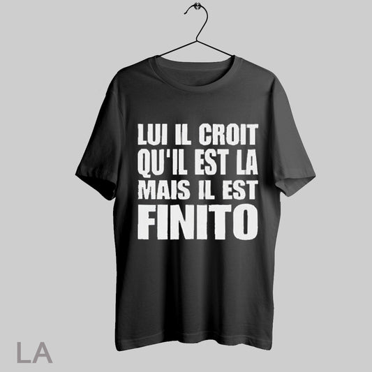 Top Gapman Lui Il Croit Quil Est La Mais Il Est Finito 2025 T Shirt Sweatshirt Tee Shirt