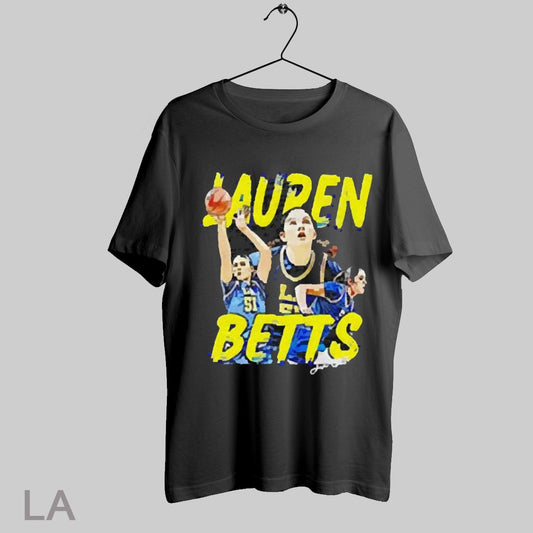 Top Lauren Betts 51 Ucla Past Nebraska 2025 T Shirt Sweatshirt Tee Shirt