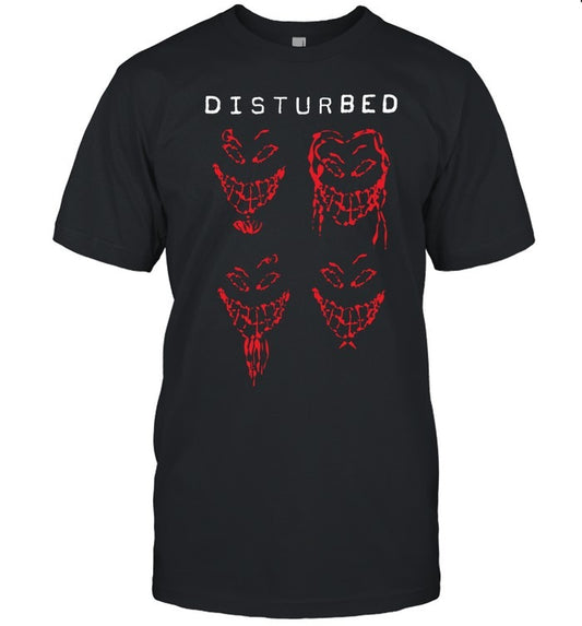 Tour 2025 Disturbed The Sickness Faces Limited T Shirt