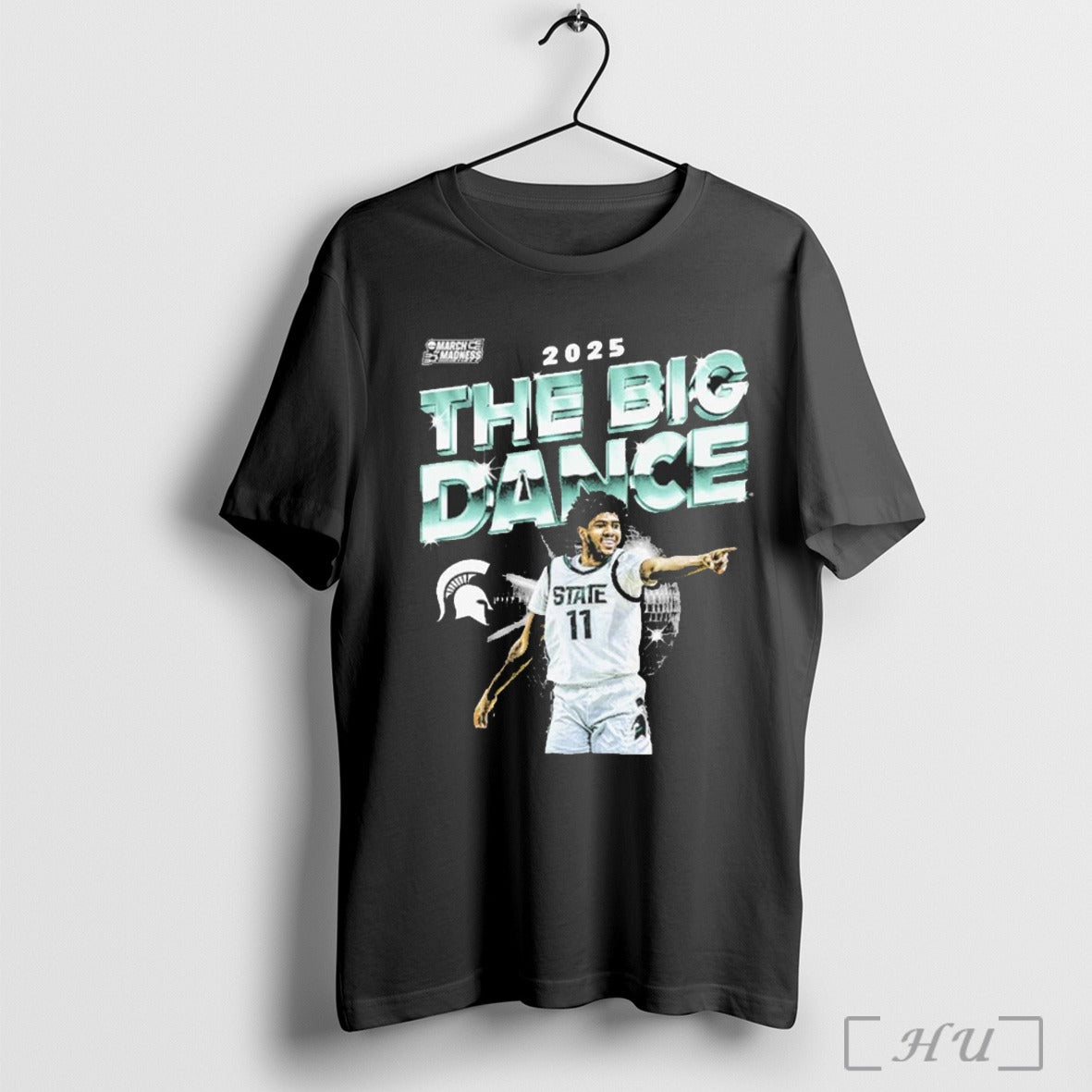 Trending Jase Richardson The Big Dance Michigan State Spartans 2025 Ncaa March Madness Graphic Vintage T Shirt Sweatshirt