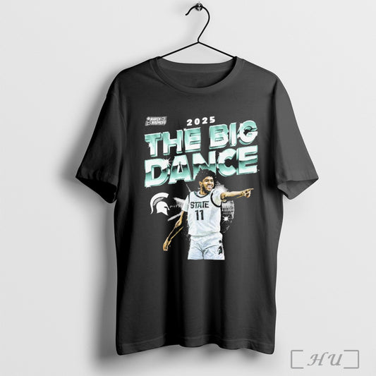 Trending Jase Richardson The Big Dance Michigan State Spartans 2025 Ncaa March Madness Graphic Vintage T Shirt Sweatshirt