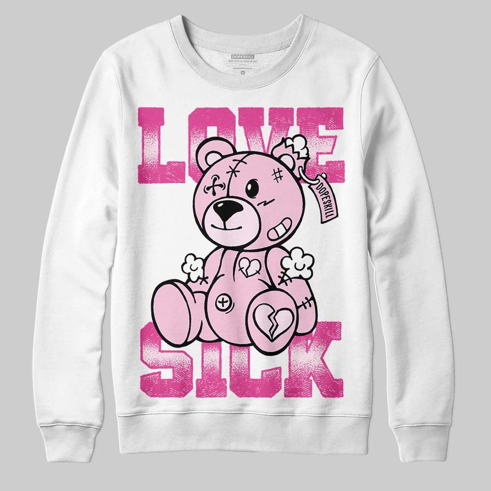 Triple Pink Dunk DopeSkill Sweatshirt Love Sick Graphic