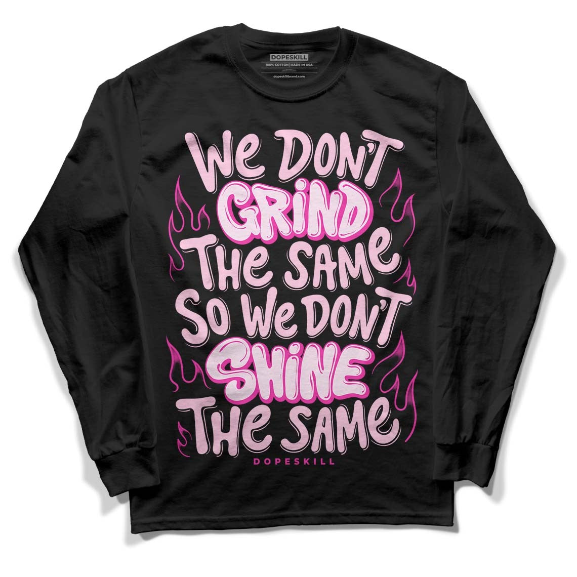 Triple Pink Dunk Low DopeSkill Long Sleeve T-Shirt Grind Shine Graphic