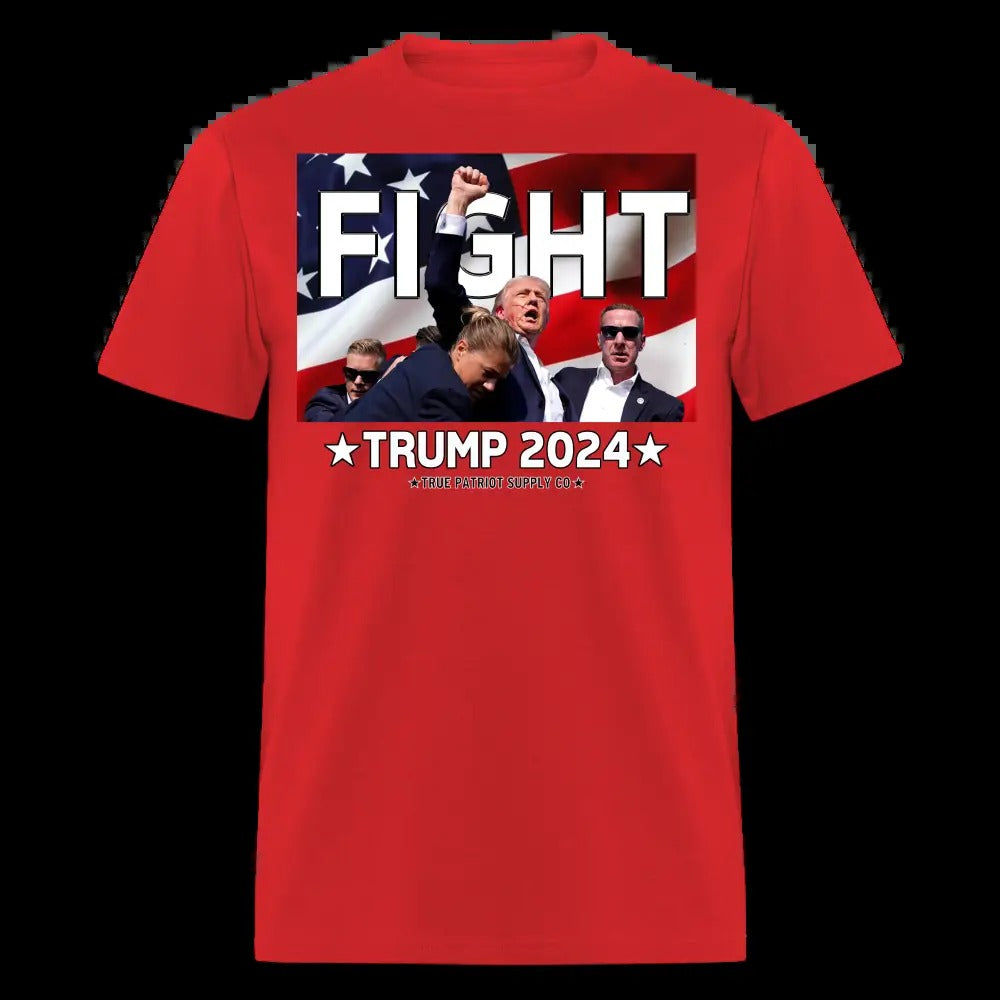 Trump 2024 Shot Assassination Attempt FIGHT Fist Raised Unisex Classic T-Shirt