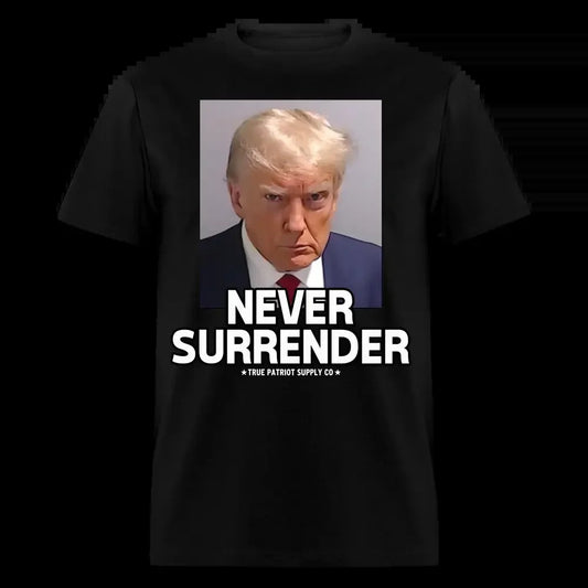 Trump Mugshot Never Surrender Unisex Classic T-Shirt