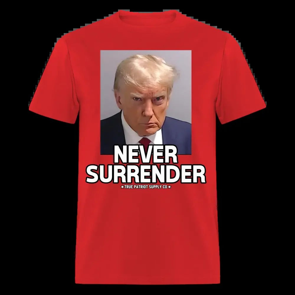 Trump Mugshot Never Surrender Unisex Classic T-Shirt