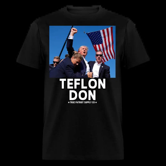 Trump Shot Assassination Attempt Teflon Don Fist Raised Unisex Classic T-Shirt