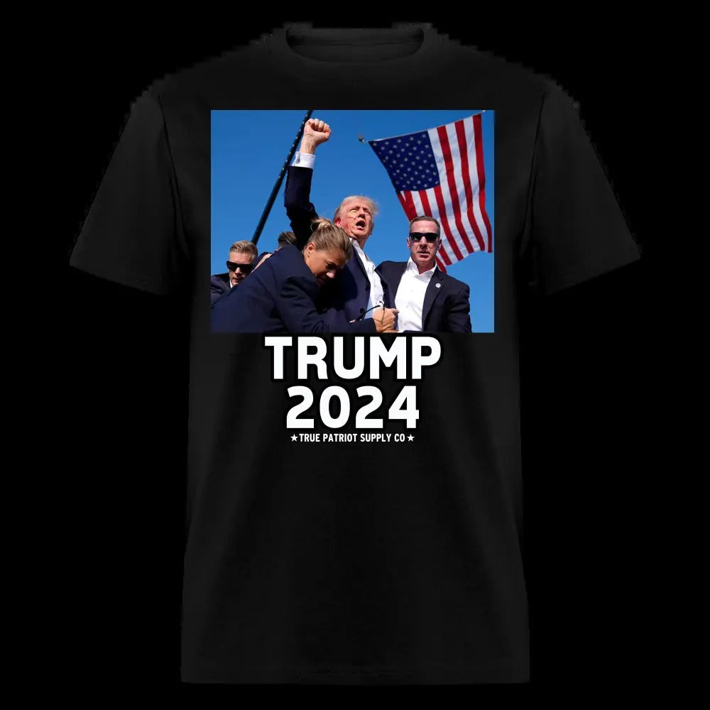 Trump Shot Assassination Attempt Trump 2024 Fist Raised Unisex Classic T-Shirt