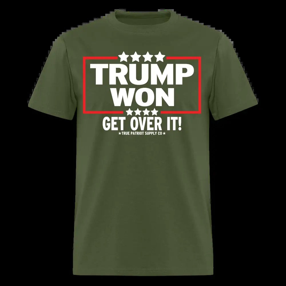 Trump Won Get Over It Unisex Classic T-Shirt