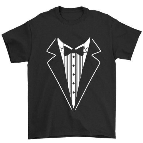 Tuxedo Costume Funny Man's T-Shirt Tee