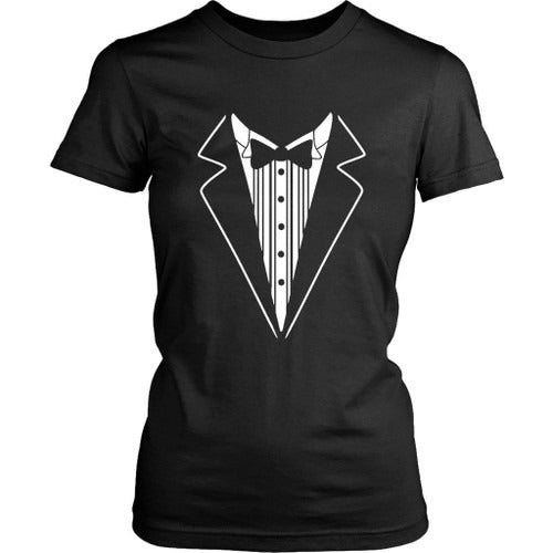 Tuxedo Costume Funny Women's T-Shirt Tee