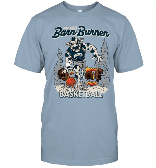 Tys Dyes Barn Burner Basketball Unisex T Shirt