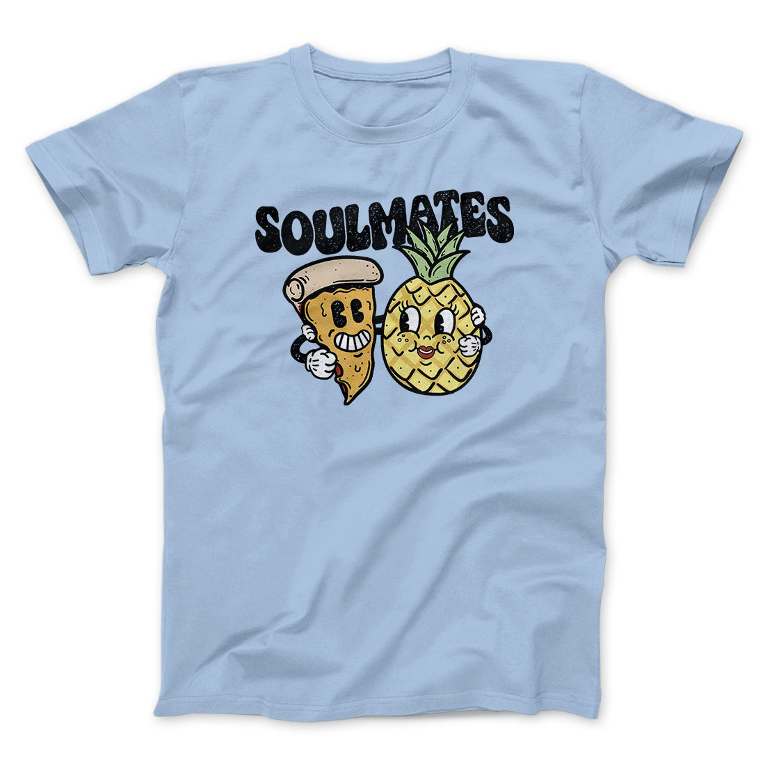 Soulmates Pineapple & Pizza Men/Unisex T-Shirt