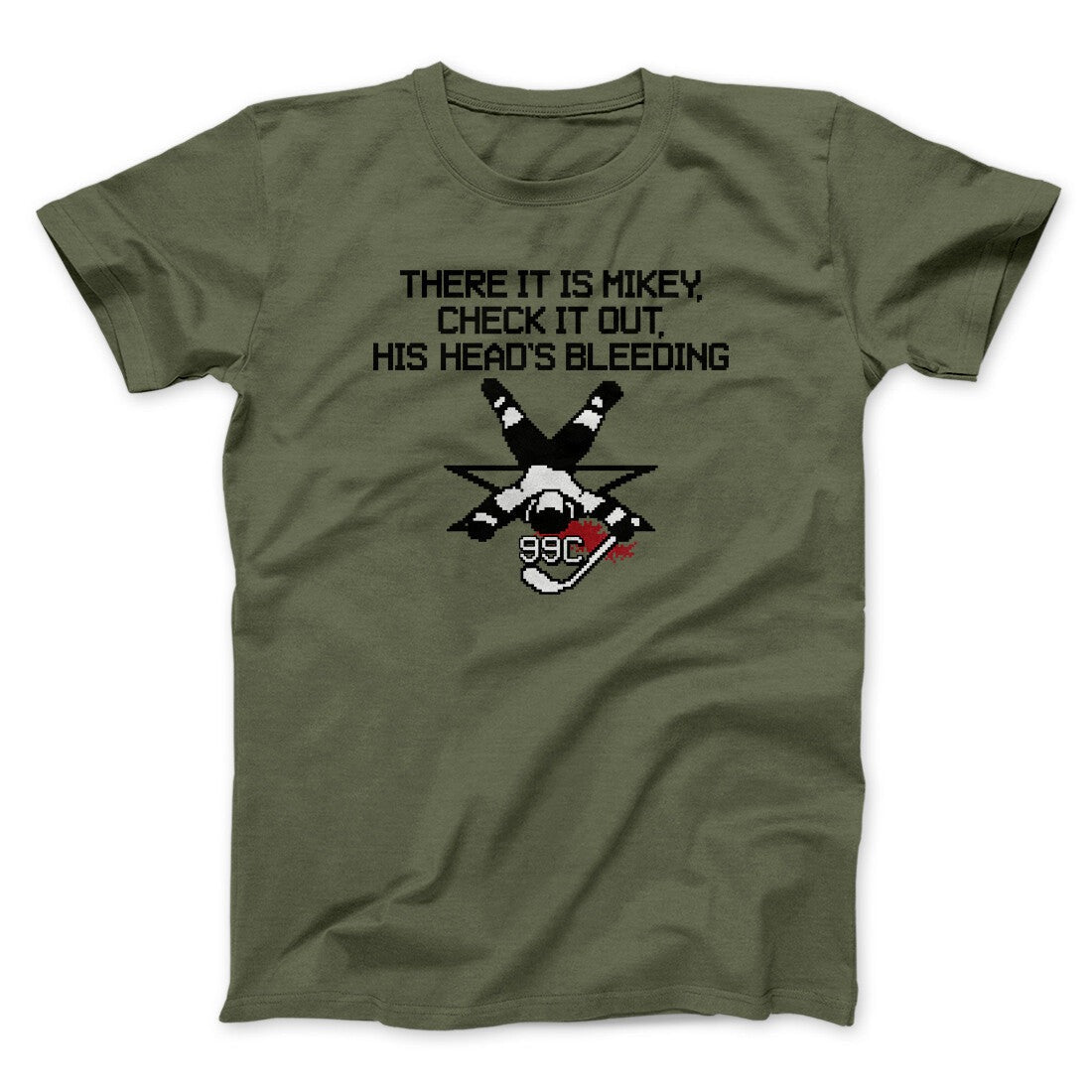 There It Is Mikey His Head Is Bleeding Men/Unisex T-Shirt