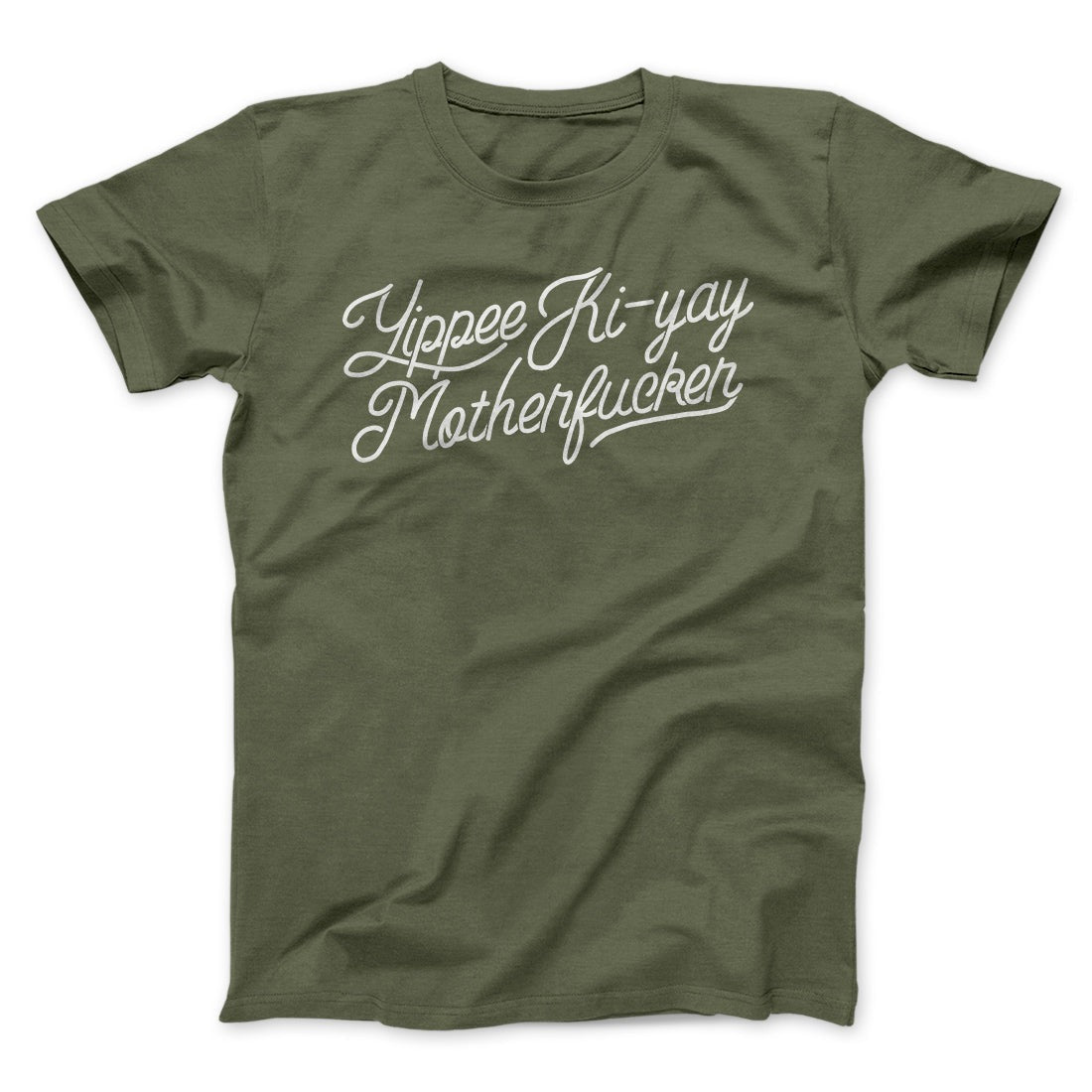Yipee Ki-Yay Funny Movie Men/Unisex T-Shirt
