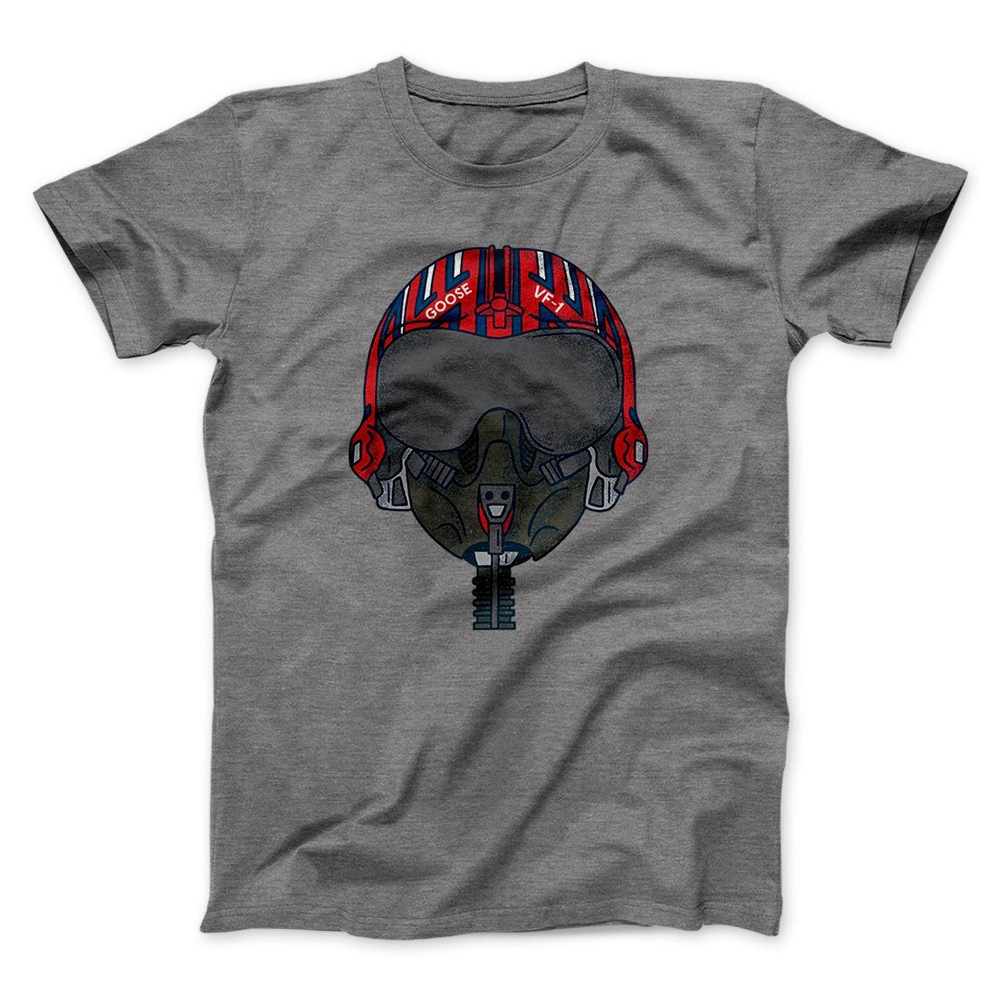 Goose Helmet Funny Movie Men/Unisex T-Shirt