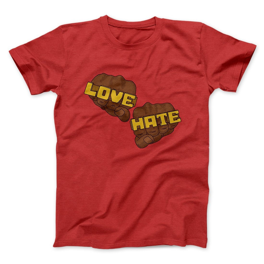 Love Hate Funny Movie Men/Unisex T-Shirt