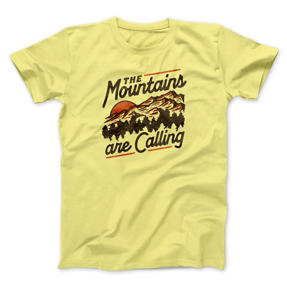 The Mountains Are Calling Men/Unisex T-Shirt