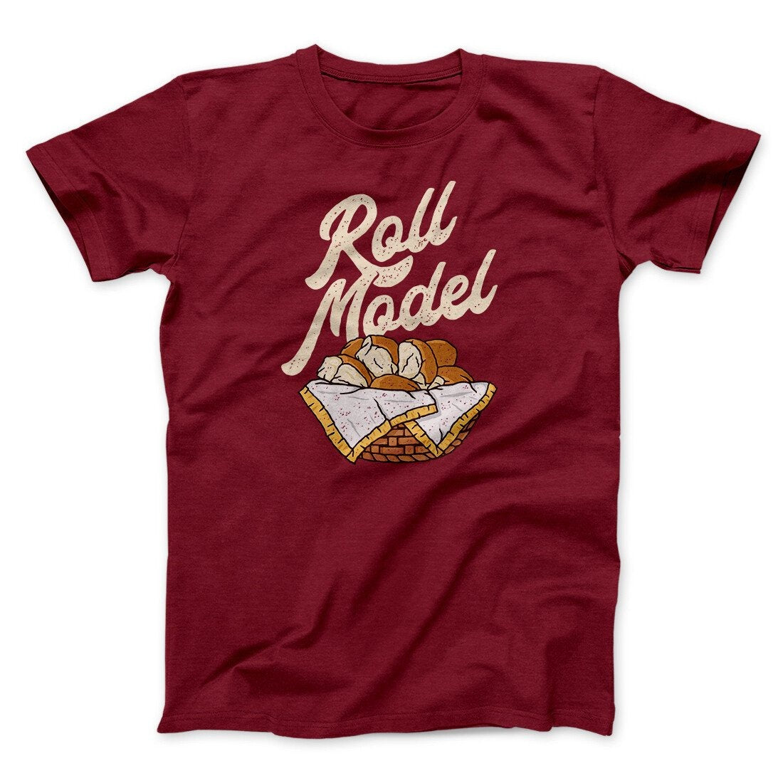 Roll Model Funny Thanksgiving Men/Unisex T-Shirt