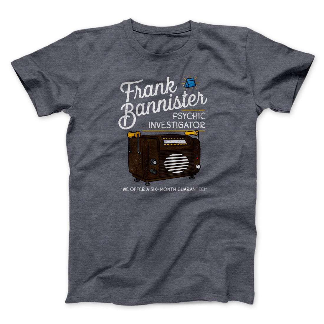 Frank Bannister Psychic Investigator Funny Movie Men/Unisex T-Shirt