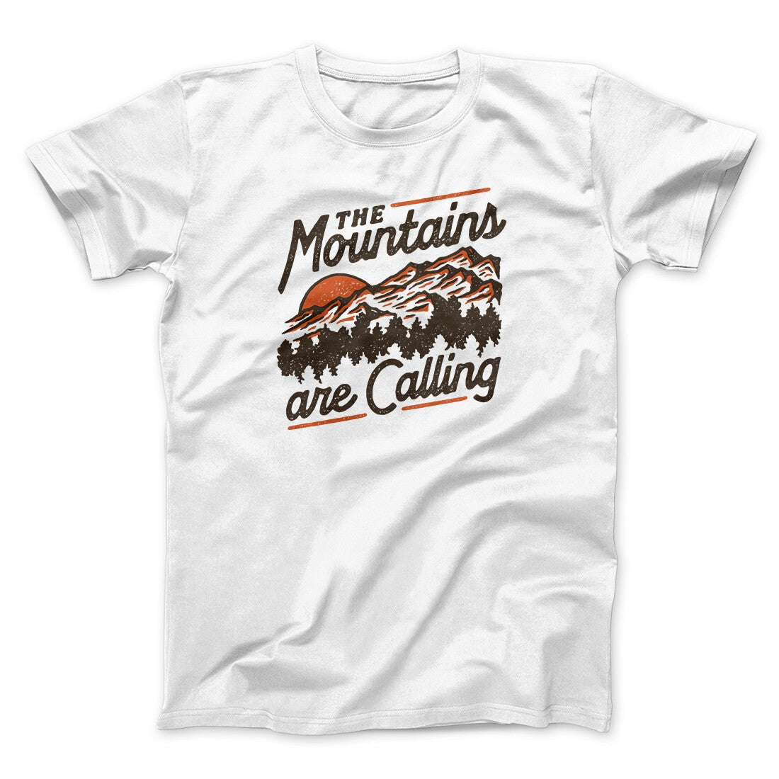 The Mountains Are Calling Men/Unisex T-Shirt