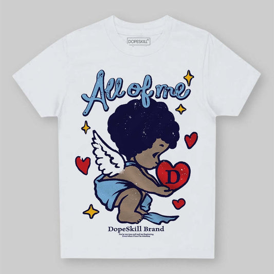 University Blue Collection DopeSkill Toddler Kids T-shirt All Of Me Graphic