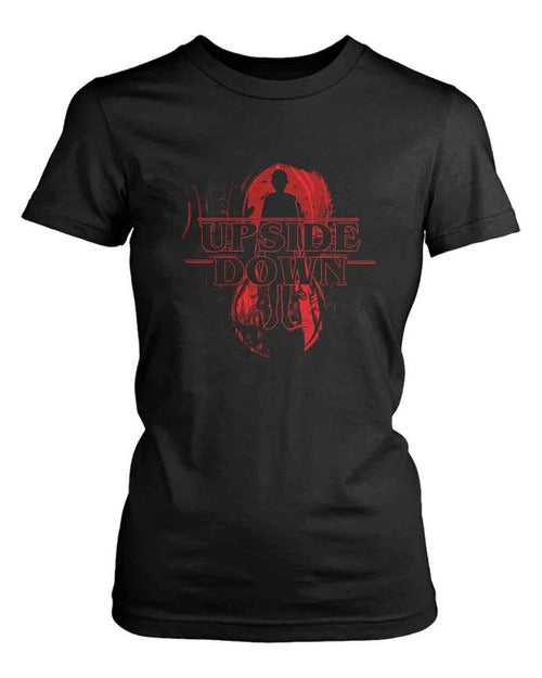 Upside Down Funny Women's T-Shirt Tee