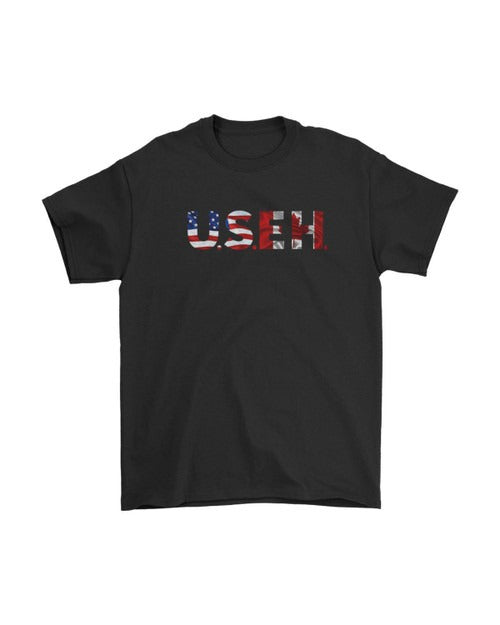 Useh Funny American Canadian Man's T-Shirt Tee