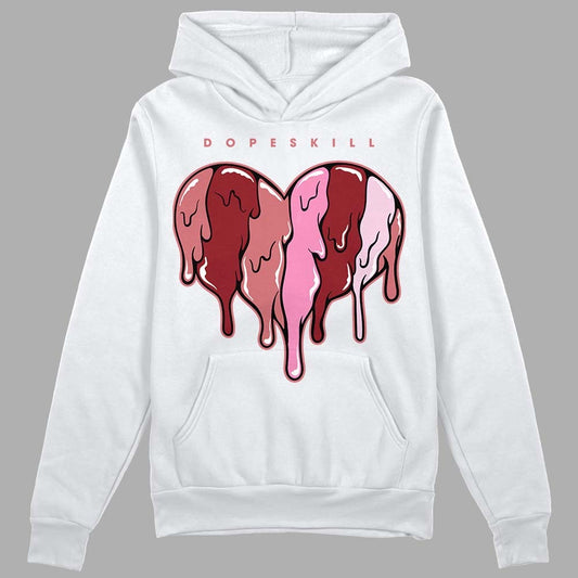 Valentine's Day Collection DopeSkill Hoodie Sweatshirt Slime Drip Heart Graphic