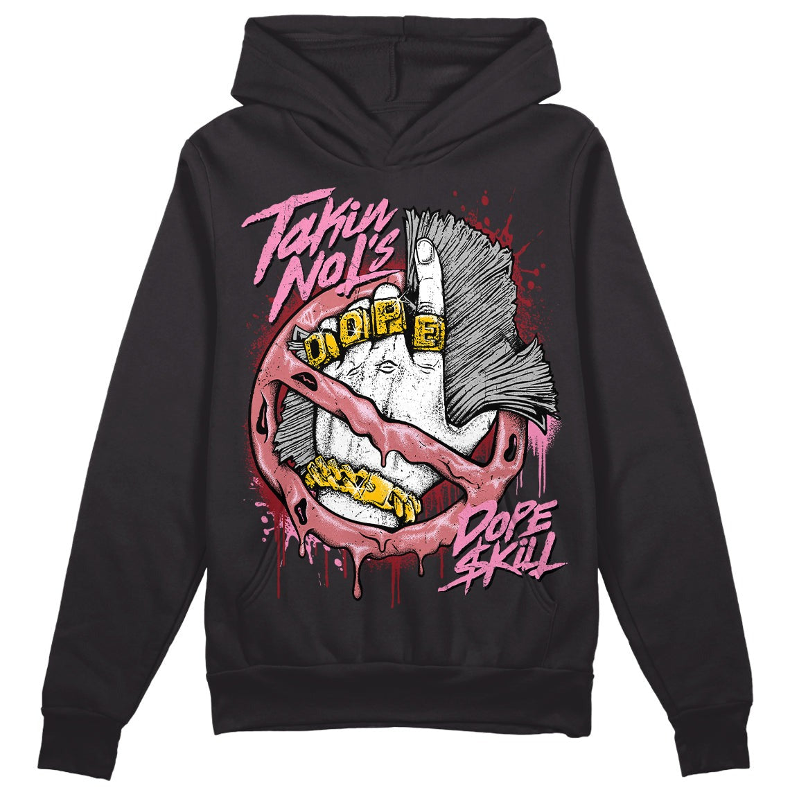 Valentine's Day Collection DopeSkill Hoodie Sweatshirt Takin No L's Graphic