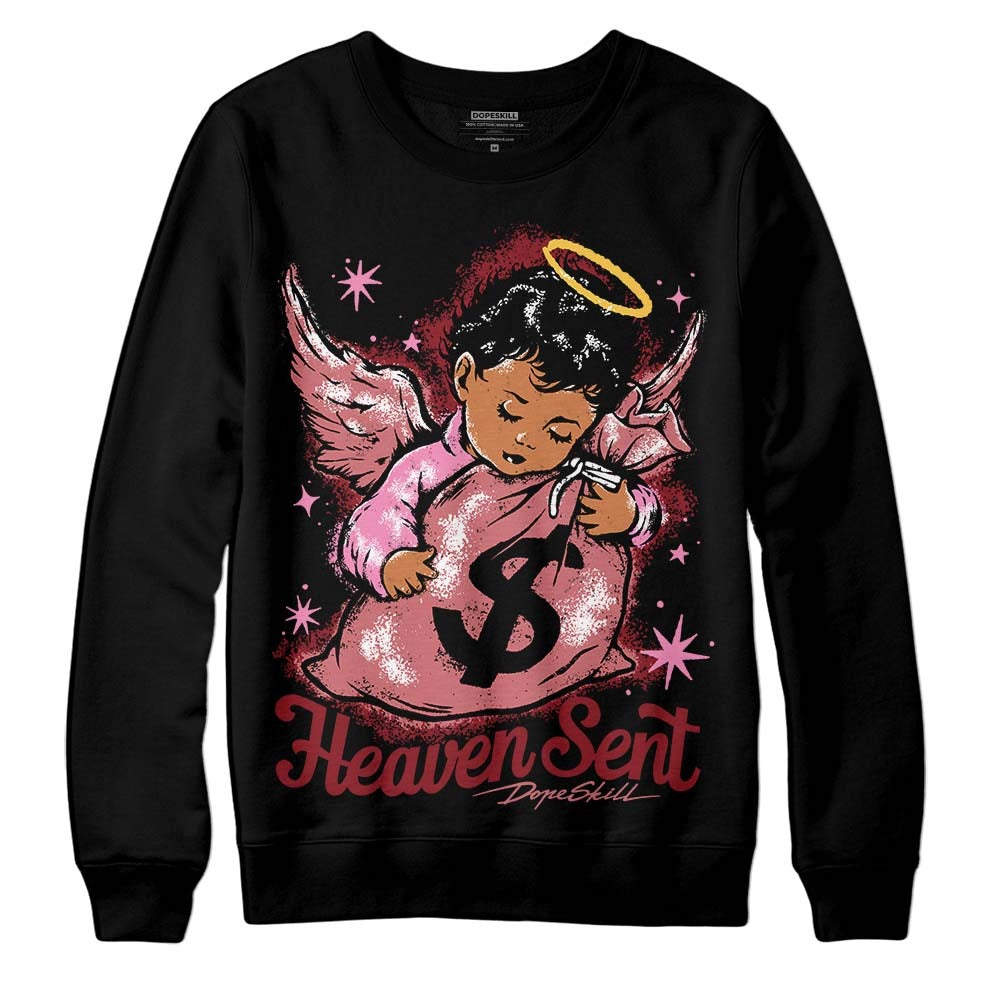 Valentine's Day Collection DopeSkill Sweatshirt Heaven Sent Graphic