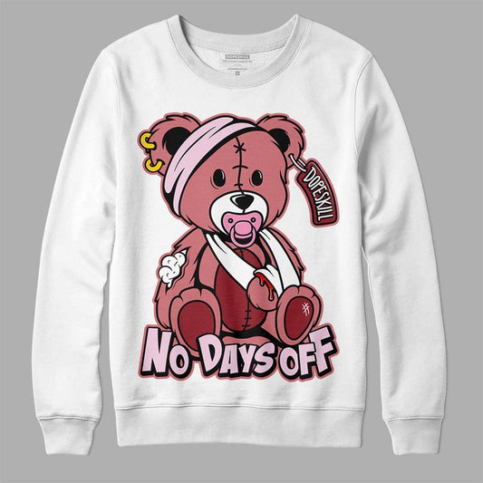 Valentine's Day Collection DopeSkill Sweatshirt Hurt Bear Graphic