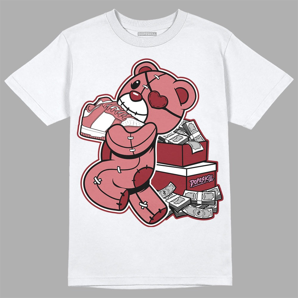 Valentine's Day Collection DopeSkill T-Shirt Bear Steals Sneaker Graphic