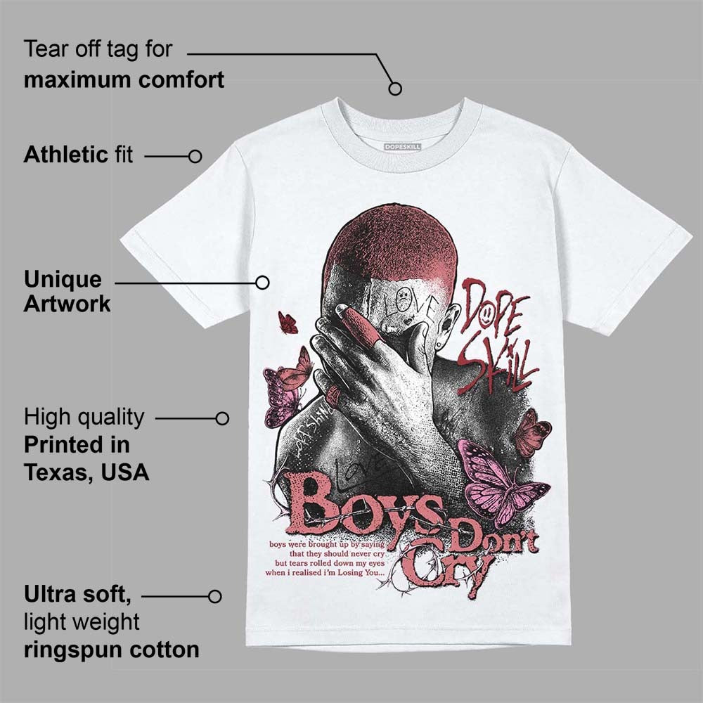 Valentine's Day Collection DopeSkill T-Shirt Boys Don't Cry Graphic