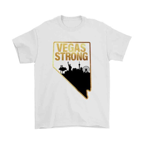 Vegas Strong Logo Man's T-Shirt Tee