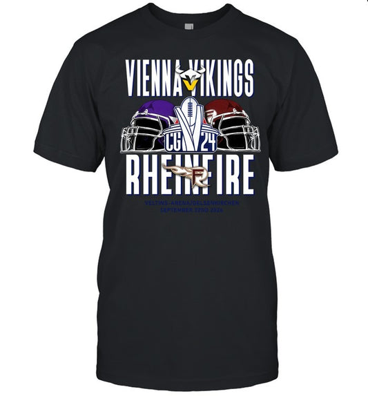 Vienna Vikings Rheinfire Championship Game 2024 T-Shirt