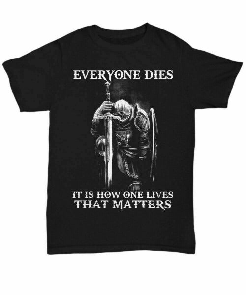 Warrior Of God Knight Man's T-Shirt Tee