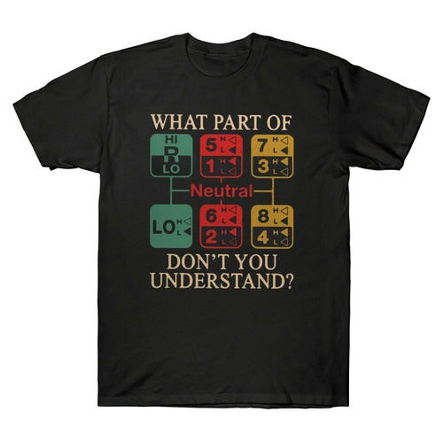 What Part Of Neutral Don Not You Understand Funny Novelty Man's T-Shirt Tee