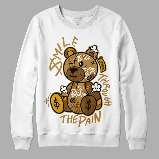 Wheat 13s DopeSkill Sweatshirt Smile Through The Pain Graphic
