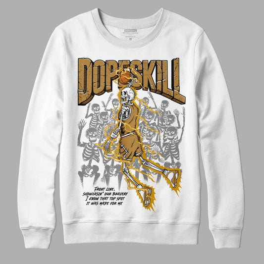 Wheat 13s DopeSkill Sweatshirt Thunder Dunk Graphic