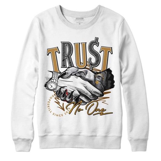Wheat 13s DopeSkill Sweatshirt Trust No One Graphic
