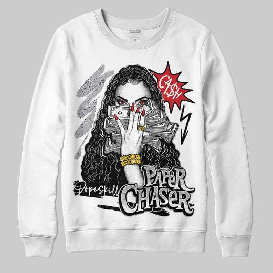 White Cement 4s DopeSkill Sweatshirt NPC Graphic