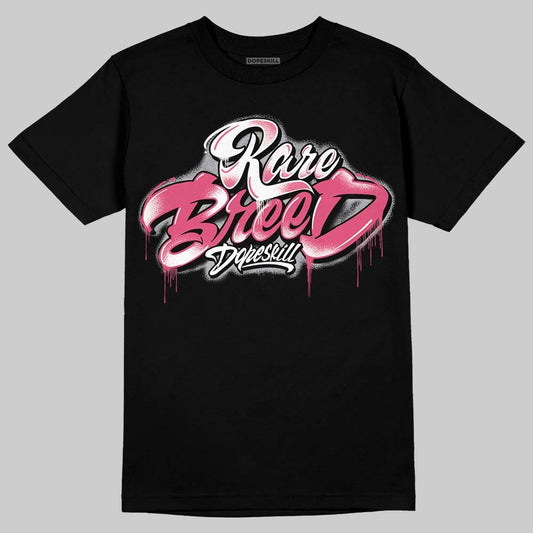 White Fluo Pink DopeSkill T-Shirt Rare Breed Type Graphic