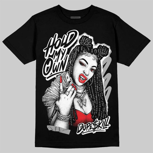 White Thunder 4s DopeSkill T-Shirt New H.M.O Graphic