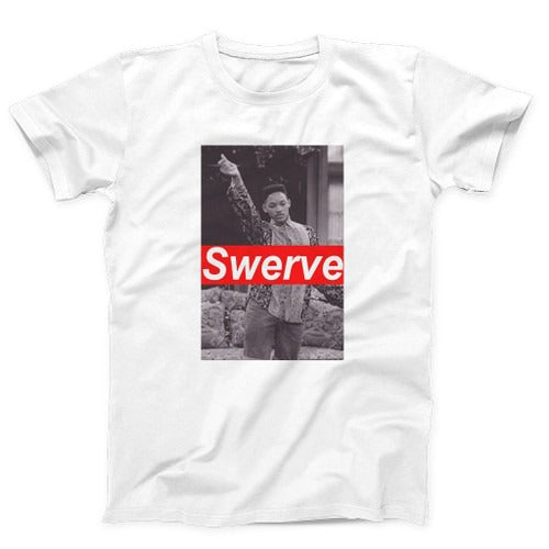 Will Smith Swerve Swag Funny Fresh Prince 90S 80S Man's T-Shirt Tee