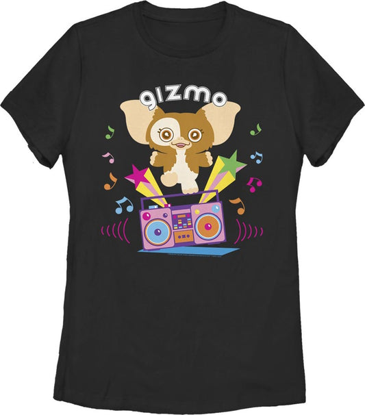 Womens Retro Gizmo Stereo Gremlins Shirt